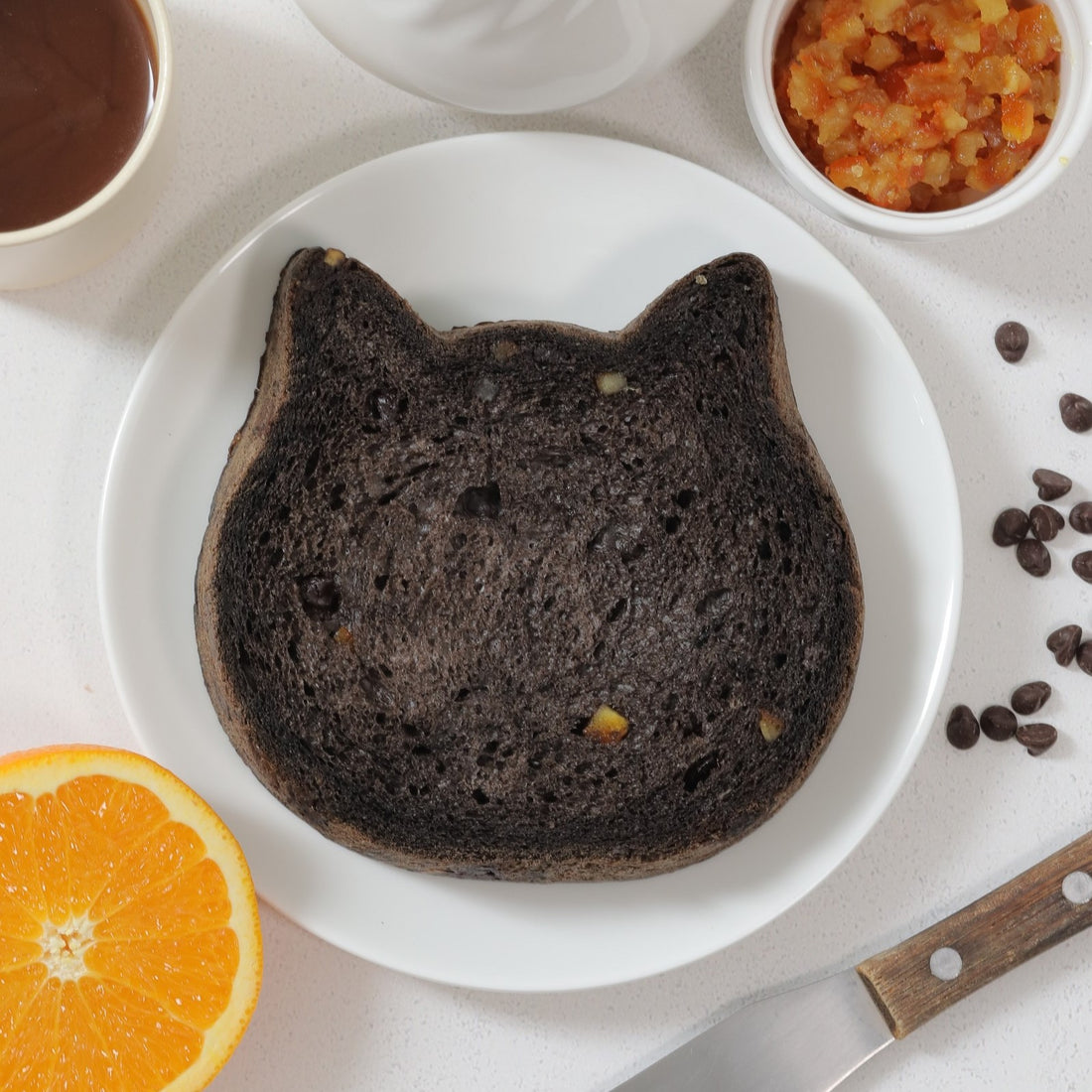 \3日間限定/黒猫感謝の日「ねこねこ食パン 黒猫」が登場🐈♥