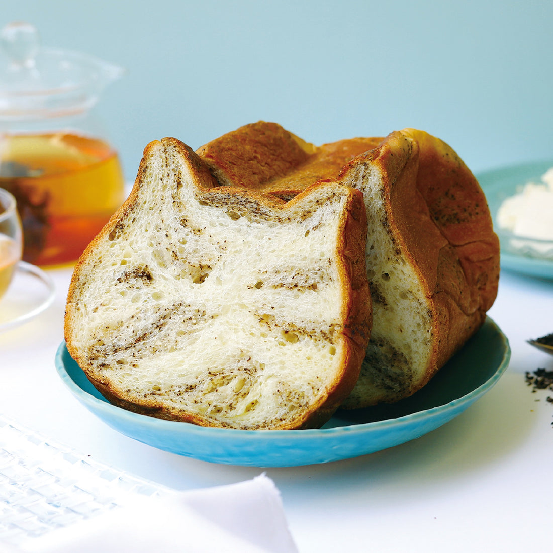 【夏に食べたい爽やかな紅茶×チーズフレーバー】7月限定フレーバー「ねこねこ食パン アールグレイ&フロマージュ」