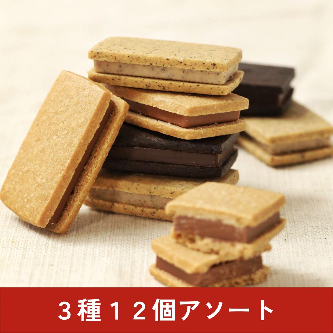 SALE大得価焼き菓子アソート　ショコラとヌガーサンドクッキー 菓子