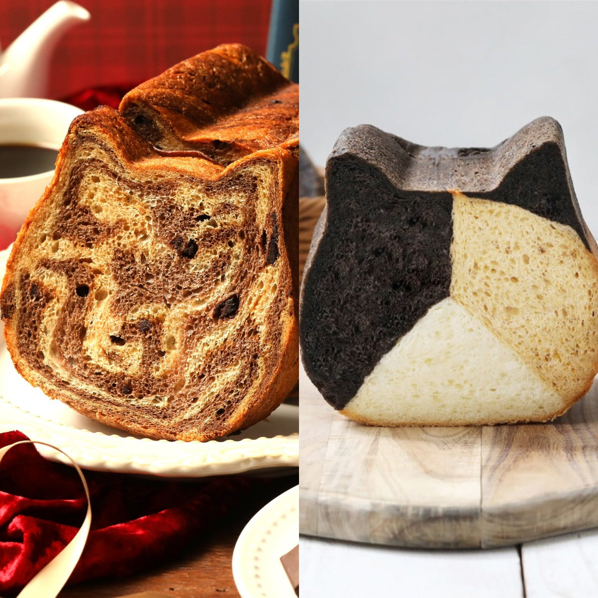 ◎期間限定◎ ねこねこ食パン（ショコラキャラメル＋三毛猫）【送料込み】