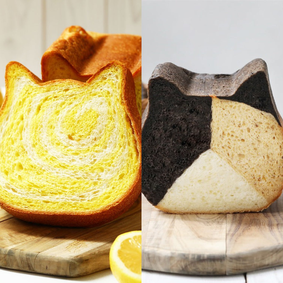 ◎6月オンライン限定◎ ねこねこ食パン（はちみつレモン＋三毛猫）