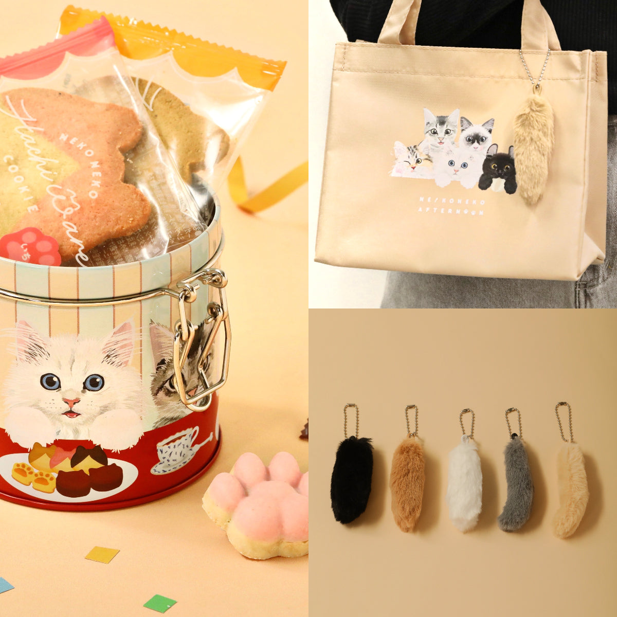 ねこねこの日セットA（ねこねこの日バッグ＆キャニスター缶）【送料込み】