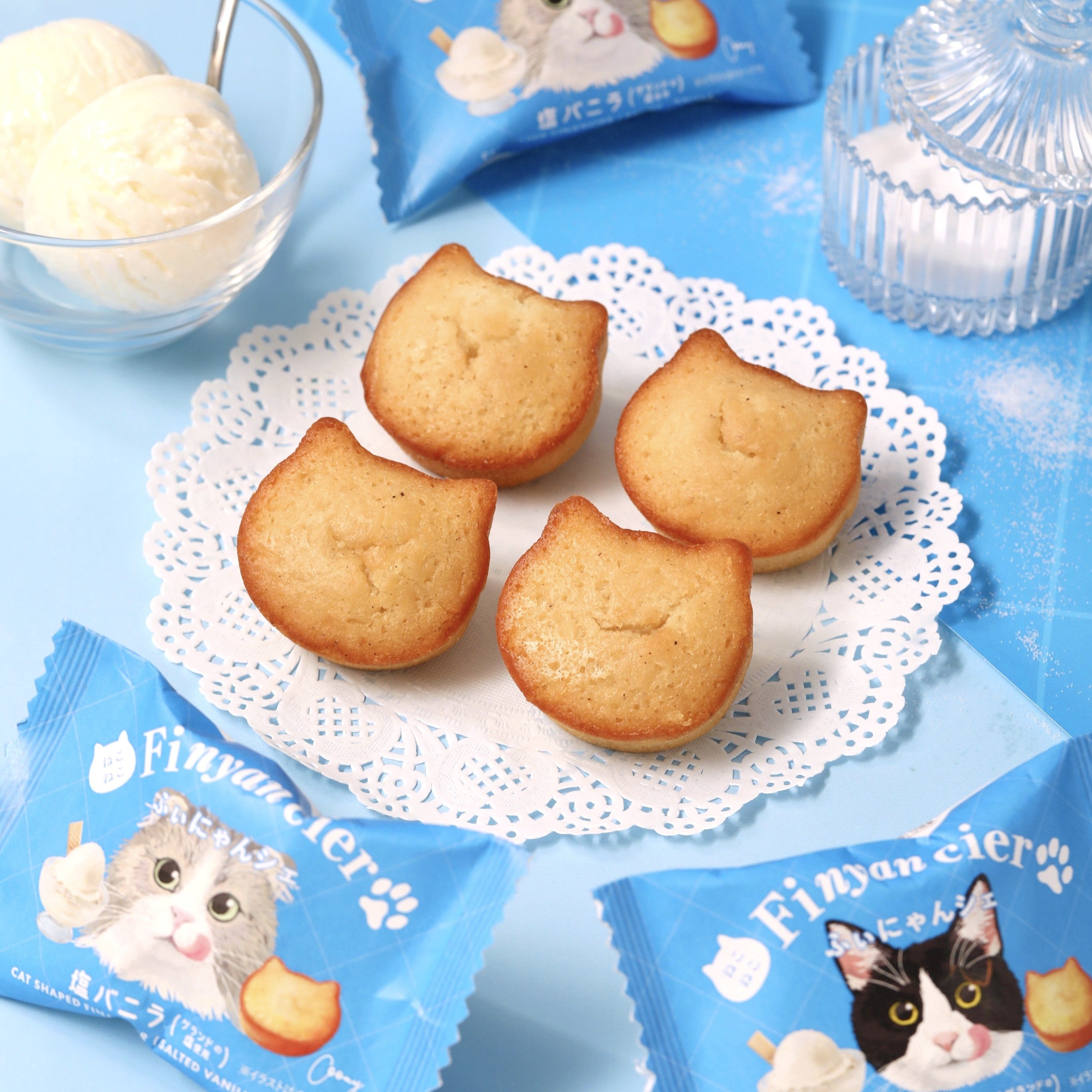 ふぃにゃんシェ 塩バニラ 2個
