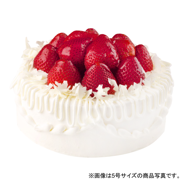 苺のデコレーションケーキ　6号（18㎝）