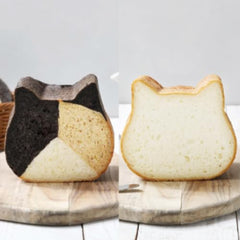 👑当店人気No.1セット👑 ねこねこ食パン（プレーン＆三毛猫）