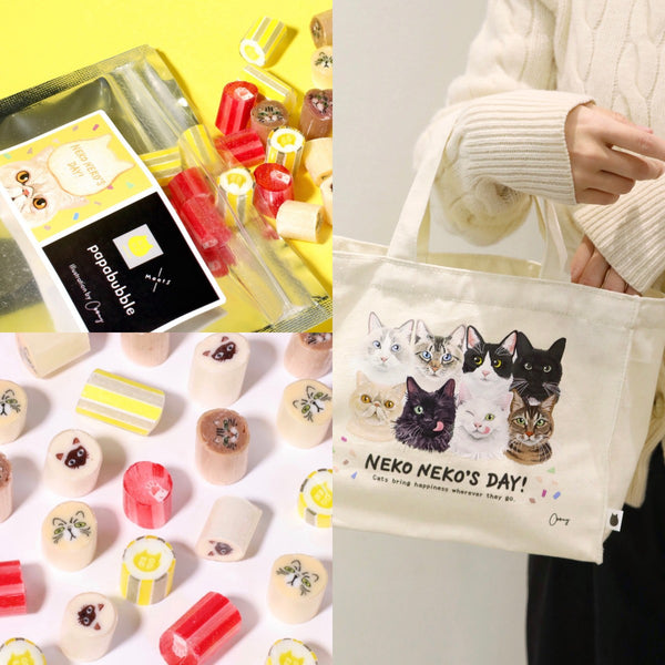 🍬ねこねこキャンディー＆ねこねこの日トートバッグ👜【送料込み】